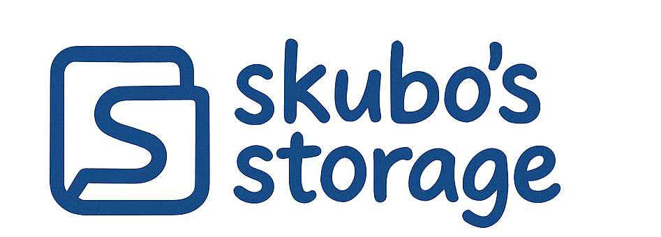 skubo's storage ロゴ